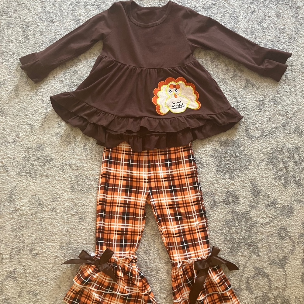Girl Thanksgiving Set